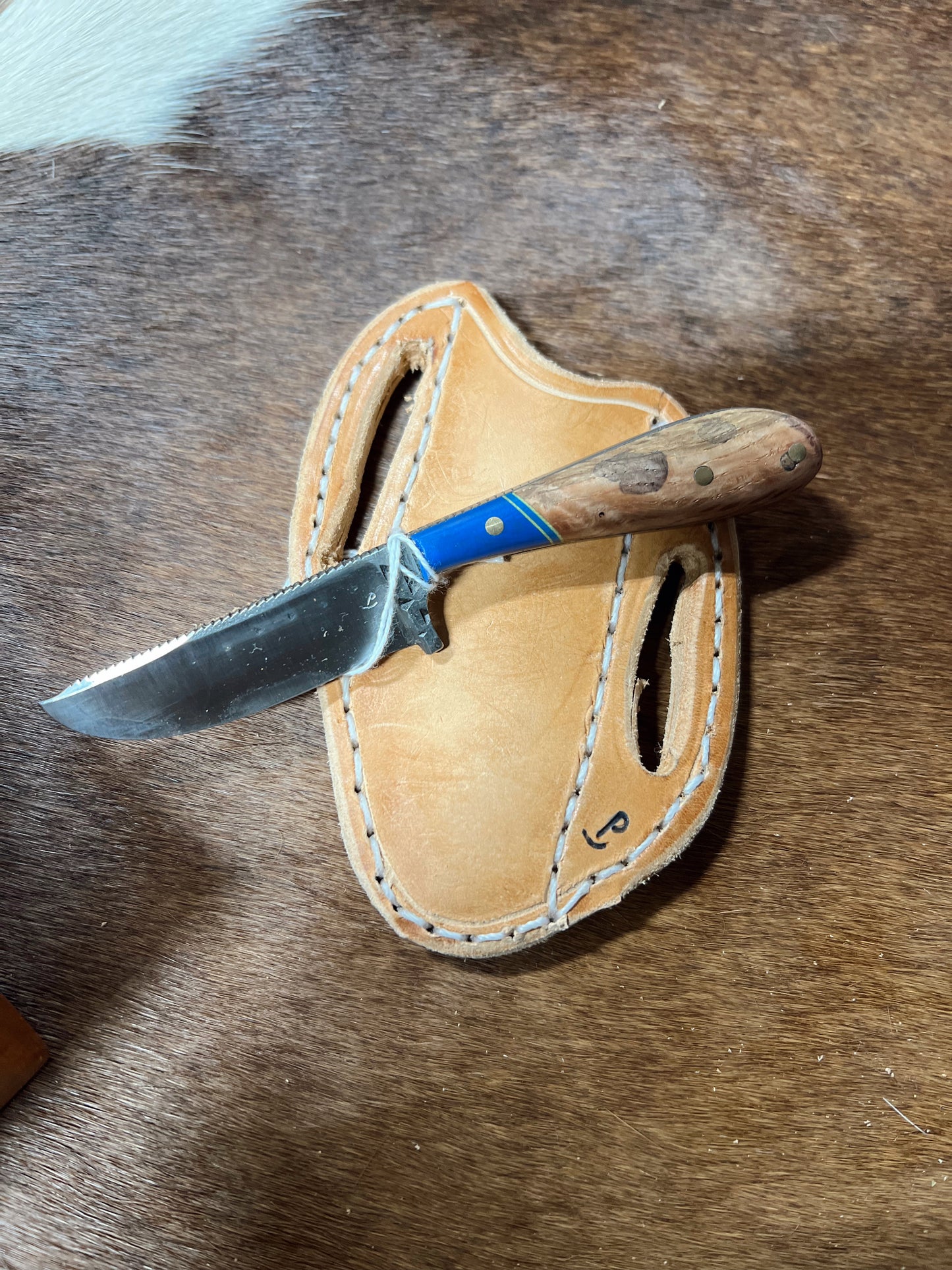 Stabilized Pecan Micarta Rasp