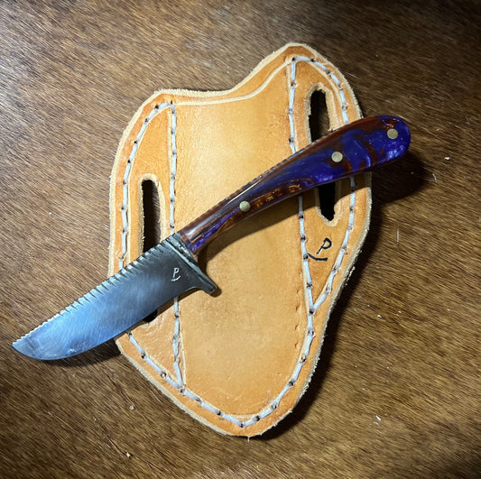 Custom Tumbling P Knife